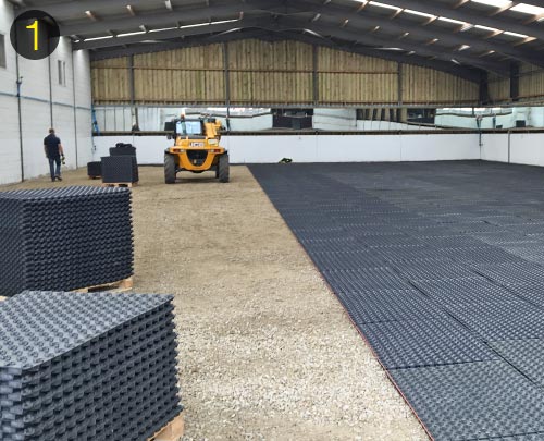 Installing the OTTO-IndoorMats