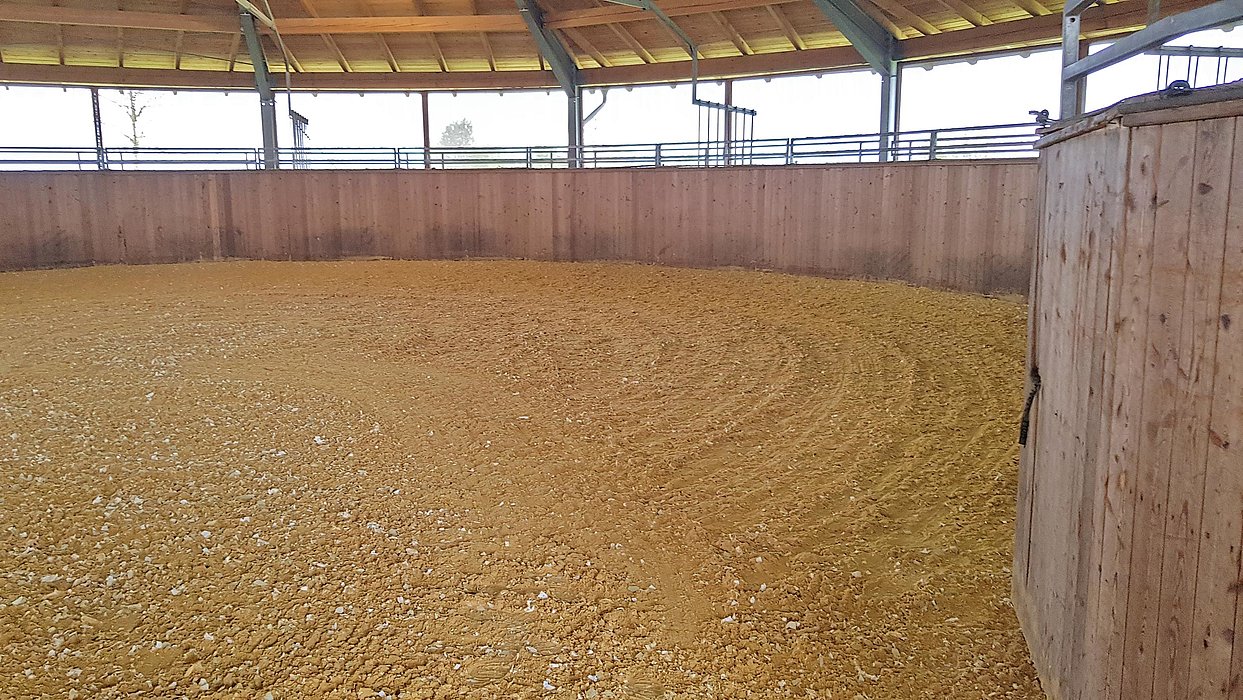 COVERED ROUND PEN