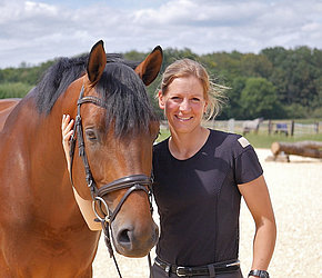 Dream Team: Sophie Leube mit Bundeschampion 2019 und Trakehner Geländepferde-Champion 2020 ISSELHOOK's FIRST SIGHT TSF